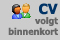 CV volgt binnenkort
