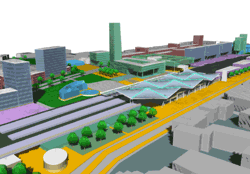 Spoorzone en Cityring